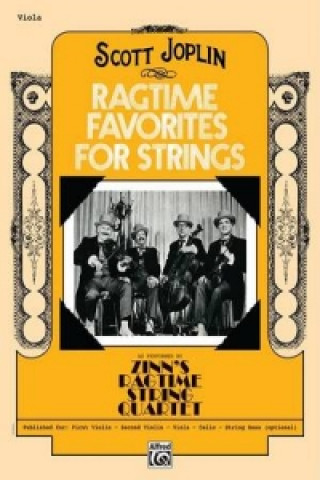 Kniha RAGTIME FAVORITES VIOLA 