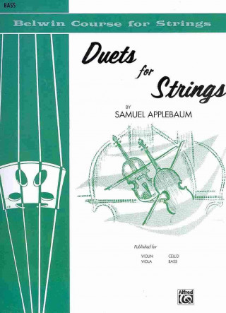 Book DUETS FOR STRINGS BOOK 1 BASS SAMUEL APPLEBAUM