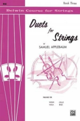 Book DUETS FOR STRINGS BOOK 3 BASS SAMUEL APPLEBAUM