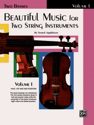 Kniha BEAUTIFUL MUSIC FOR 2 STR INST BK1 DB SAMUEL APPLEBAUM