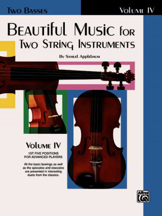 Könyv BEAUTIFUL MUSIC FOR 2 STR INST BK4 DB SAMUEL APPLEBAUM
