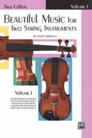 Libro BEAUTIFUL MUSIC FOR 2 STR INST BK1 VC SAMUEL APPLEBAUM