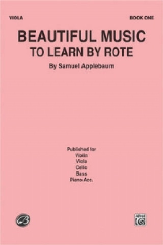 Buch BEAUTIFUL MUSICLEARN BY ROTE BK1 VLA SAMUEL APPLEBAUM