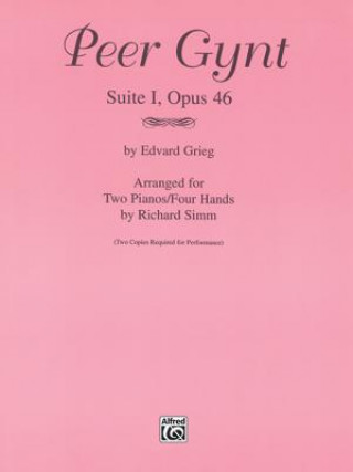 Carte PEER GYNT SUITE I OPUS 46 Edvard Grieg