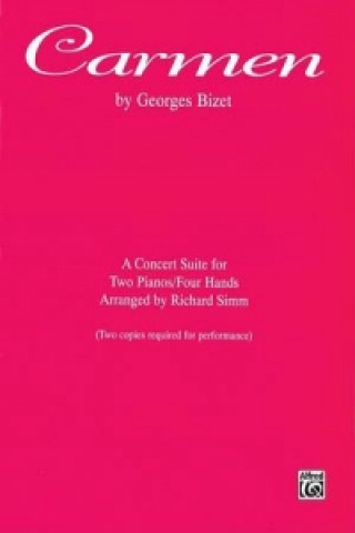 Libro CARMEN BIZET ARR. SIMM  2 P