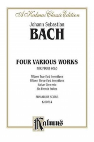 Kniha BACH 2 3 PT INVFRSUITES M Johann Bach