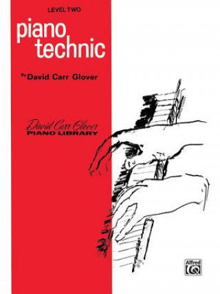 Book PIANO TECHNIC LEVEL 2 David Carr Glover