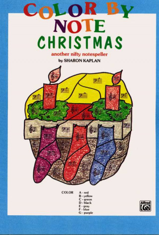 Buch COLOR BY NOTE CHRISTMAS Sharon Kaplan