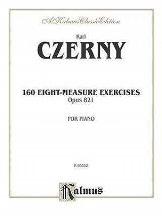 Kniha CZERNY 160 8MEASEXOP821 PS Carl Czerny