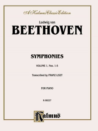 Könyv BEETHOVEN SYMPHONIES NOS15 PIANO L ARR. LI BEETHOVEN