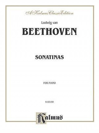 Carte BEETHOVEN SONATINAS COMPLETE PIANO LUDWIG VA BEETHOVEN