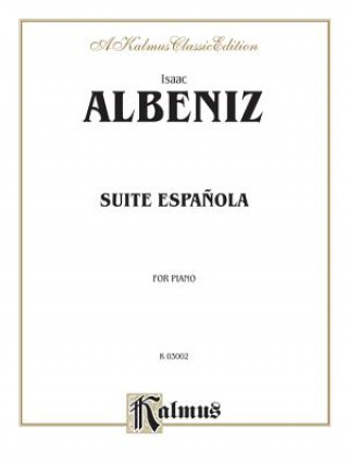 Carte SUITE ESPAGNOLE PIANO ISSAC ALBENIZ