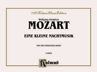 Kniha MOZART EINE KLEINE NACHT1P4H Wolfgang Mozart