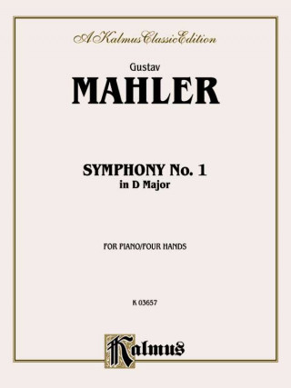 Kniha MAHLER SYMPHONY NO1 1P4H Gustav Mahler