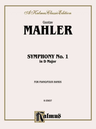 Książka MAHLER SYMPHONY NO1 1P4H Gustav Mahler