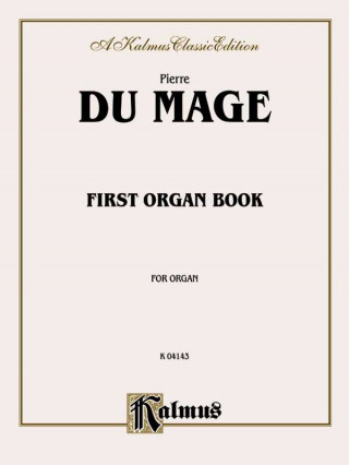 Carte ORGAN BOOK PIERRE DUMAGE