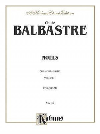 Carte BALABASTRE NOELS I CLAUDE BALABASTRE