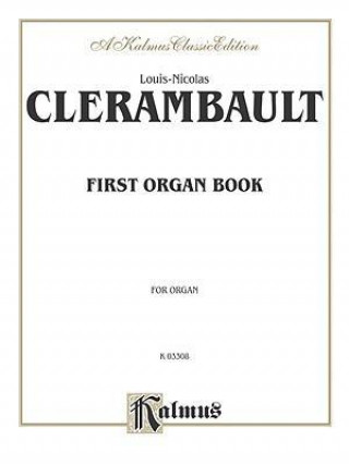 Livre ORGAN BOOK LOUIS-N CLERAMBAULT