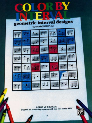 Książka COLOR BY INTERVAL Sharon Kaplan