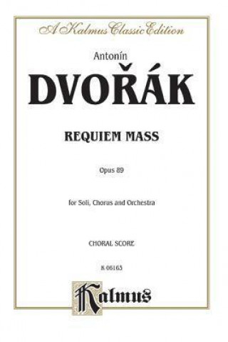 Kniha DVORAK REQUIEM Antonin Dvork