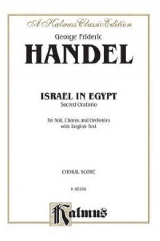 Książka HANDEL ISRAEL IN EGYPT VS George Handel