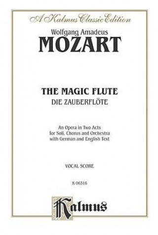 Kniha MOZART MAGIC FLUTE V Wolfgang Mozart