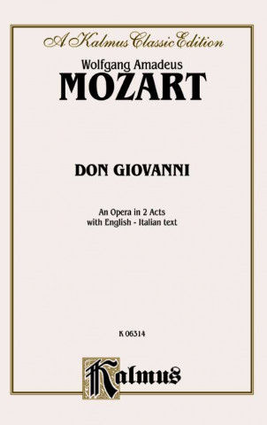 Książka MOZART DON GIOVANNI V Wolfgang Mozart