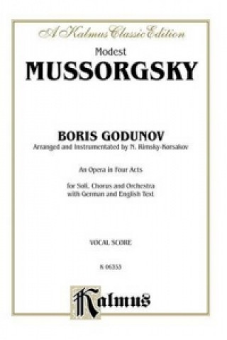 Book MUSSORGSKY BORIS GODUNOW V 