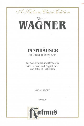 Carte WAGNER TANNHAUSER V Richard Wagner