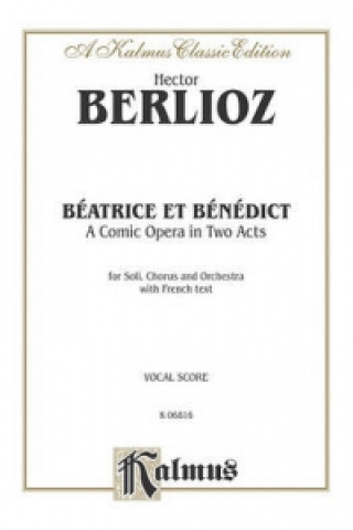 Kniha BERLIOZ BEATRICE BENEDICT VS V Hector Berlioz