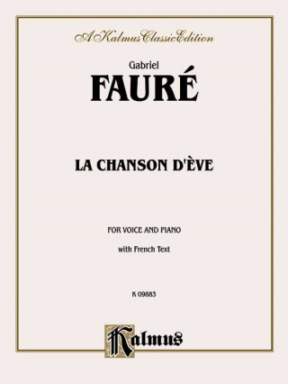 Книга FAURE LA CHANSON DEVE VOICE Gabriel Faur'