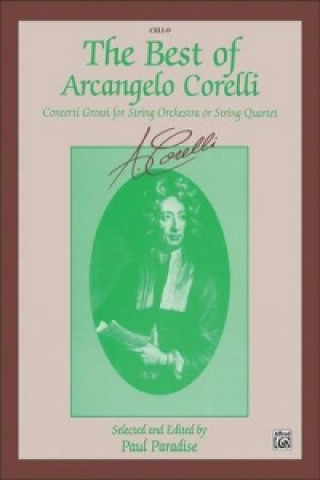 Kniha BEST OF CORELLI CELLO Paul Paradise