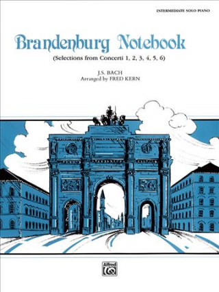Carte BRANDENBURG NOTEBOOK BACH Johann Bach