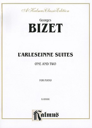 Carte BIZET LARLESIENNE SUITES PIANO Georges Bizet