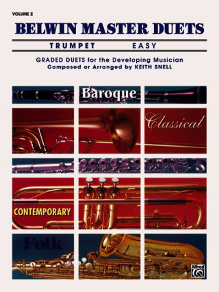 Book BELWIN MASTER DUETS TRUMPET EASY II KEITH  ARRANG SNELL