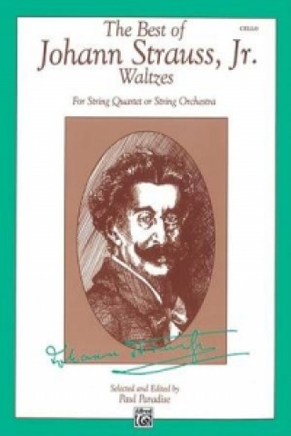 Könyv BEST OF STRAUSS WALTZES CELLO JOHANN STRAUSS
