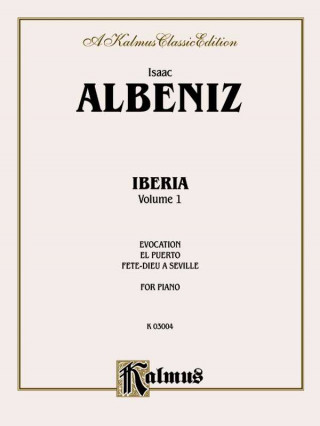 Buch ALBENIZ IBERIA 1 PS Isaac Alb'niz