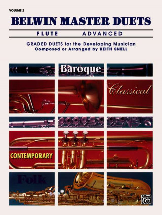 Libro BELWIN MASTER DUETS FLUTE ADVANCED II KEITH  ARRANG SNELL