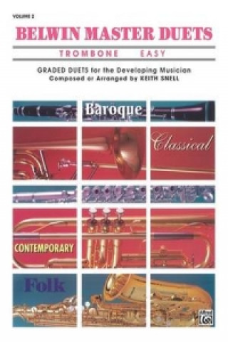 Carte BELWIN MASTER DUETS TROMBONE EASY II KEITH  ARRANG SNELL