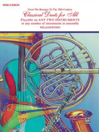 Carte CLASSICAL DUETS FOR ALL PERC William Ryden