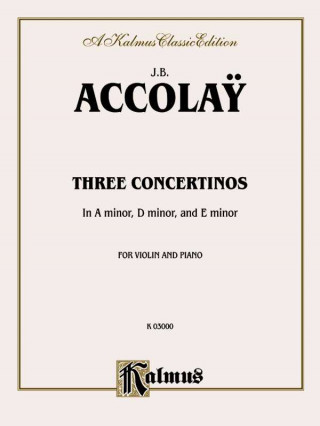 Kniha 3 CONCERTINOS J.B. ACCOLAY