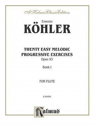Kniha KOEHLER 20 MELPROGEXER BK1 F Ernesto Koehler