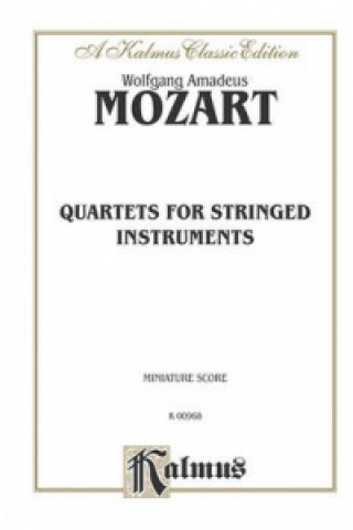 Könyv MOZART STRING QUARTK80155156 Wolfgang Mozart