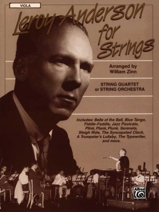 Book LEROY ANDERSON FOR STRINGS VIOLA LEROY ANDERSON