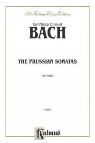 Kniha CPE BACH PRUSSIAN SONATAS PIANO Carl Bach