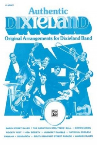 Livre AUTHENTIC DIXIELAND CLARINET Alfred Publishing