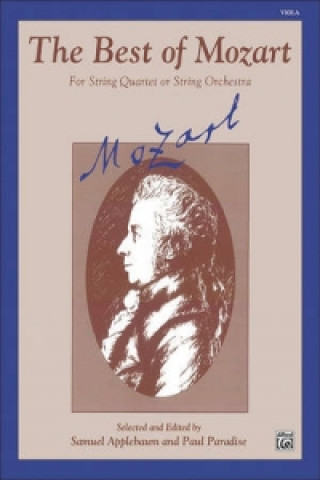 Carte BEST OF MOZART VLA Samuel Applebaum