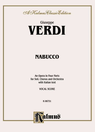 Kniha VERDI NABUCCO V 