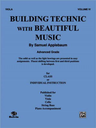 Carte BUILDING TECHBEAUTIFUL MUSIC BK4 VLA SAMUEL APPLEBAUM
