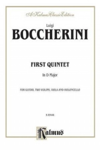 Kniha BOCCHERINI 1ST STR QUINTET D MAJ Luigi Boccherini